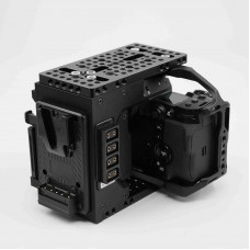 FusionRig Camera Cage Expansion Module Cineback Accessory for Fujifilm X-H2S Camera Compatible with SmallRig Cage