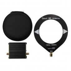 Donut WB Antenna FM Wideband Receiving Antenna with Transimpedance Amplifier for Quansheng UV-K5/K6 Walkie Talkie