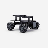 Robot Car Parts Smart Car Parts w/ Motors for 3-Mode Cars (Differential + Ackerman + Mecanum Wheels)