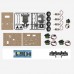 2-Mode Smart Car Kit (Differential + Ackerman Modes) + 3DOF Robot Arm + STM32F103C8T6 Core Board