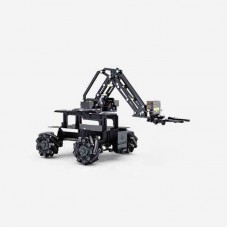 3-Mode Line Follower Car (Differential + Ackerman + Mecanum) + Robot Arm + 51 Board + Controller