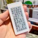 White Lightweight Mini Reader Type-C Charging 3D-Printed E-book Reader with 2.9-inch 296x128 Ink Screen