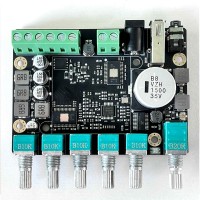 2.1 Audio System Bluetooth Digital Power Amplifier Board TPA3116 2x50W + 100W Subwoofer 8-26VDC Input