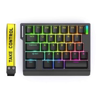 ZUOYA Black HE30 Magnetic Switch Mechanical Keyboard Fast Trigger with RGB Backlight Support for WIN/MAC