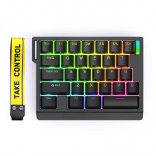 ZUOYA Black HE30 Magnetic Switch Mechanical Keyboard Fast Trigger with RGB Backlight Support for WIN/MAC