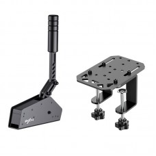 PXN HBS Aluminum Alloy Handbrake Simulator V10 Support Force/Travel Adjustment with Desktop Fixture for Racing Game Simulator