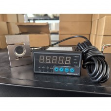 QLFS 200KG S-type Load Cell Sensor Tensile Force and Compressive Force Sensor + Display Screen