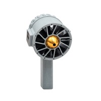 90mm/3.5" Duct Fan 5KG Violent Fan Turbo Fan (Gray) for Vehicle & Garden Cleaning & Snow Removal