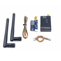 EWRF TS5823Pro 5.8G 40CH 600mW Wireless Video Transmitter + 708R AV Receiver (without AV Cables)