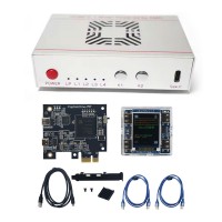 Sixth Generation Mini CapDMA Video Overlay Box + CaP75T DMA Board + KMBOX NET Keyboard Mouse Box Controller Kit