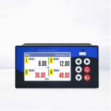 Classic Version Industrial 4-Channel Data Recorder 16MB Memory Data Logger 4-inch Touch Screen with RS485 Interface