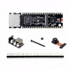 ESP32-S3-POE-ETH-CAM-KIT Development Board (ETH Board + PoE Module + OV2640 Camera) for Wi-Fi Bluetooth