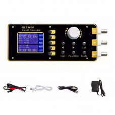 QLS3605S 5MHz Arbitrary Wave DDS Function Signal Generator 0-10V Peak Value Frequency Meter with 2.4-inch TFT LCD