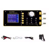 QLS3610S 10MHz Arbitrary Wave DDS Function Signal Generator 0-10V Peak Value Frequency Meter with 2.4-inch TFT LCD