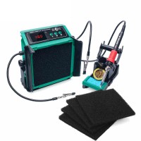 YIHUA 948DQ-III 200W Soldering Fume Extractor Smoke Filter Activated Carbon Filtration 220V with 110W Soldering Iron