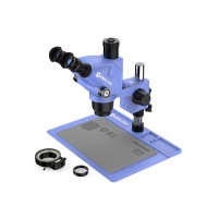 MJ-6565PRO 6.5-65X Continuous Zoom Trinocular Stereo Microscope for Mobile Phone Repair and Maintenance