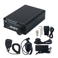 USDX-BATT HF QRP SDR Transceiver Full Set 8 Band All Mode Built-in Battery 3 Buttons w/ Microphone