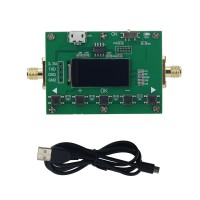 DC5V LF-6G 0-31.75dB Adjustable RF Signal Attenuator Module 0.25dB Step OLED Display with SMA Female Connector