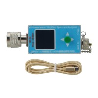 2-in-1 N-type RF Power Meter V11 & 6GHz Spectrum Analyzer (Main Unit + Type-C Cable) for EMC Testing