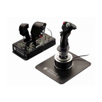 Original A-10C Hotas Warthog Flight Stick Flight Joystick + Dual Throttle System for THRUSTMASTER