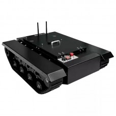 TR500S 24V 300W DC Brushless Motor Tank Chassis Robot All-Terrain Chassis Rubber Track Assembled Load 50KG No Controller