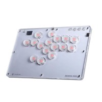 Haute42 T16 16-Button Arcade Stick Arcade Joystick with Kailh Red Low Profile Switches for Hitbox