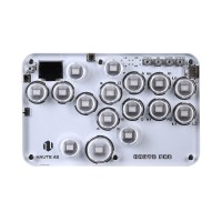 Haute42 G16 16-Button Arcade Stick Arcade Joystick Game Controller with Greywood V4 Switches