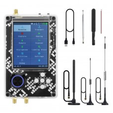 HamGeek HackRF One R10 V2.0.x + PortaPack H2M + Plastic Shell Assembled + 5 Antennas + USB Cable