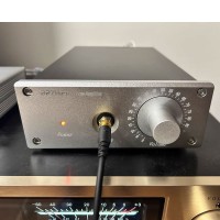 Silvery Panel HA5000 Pure Class A Headphone Amplifier Field Effects Tube High Power Output Replacement for Audio Technica