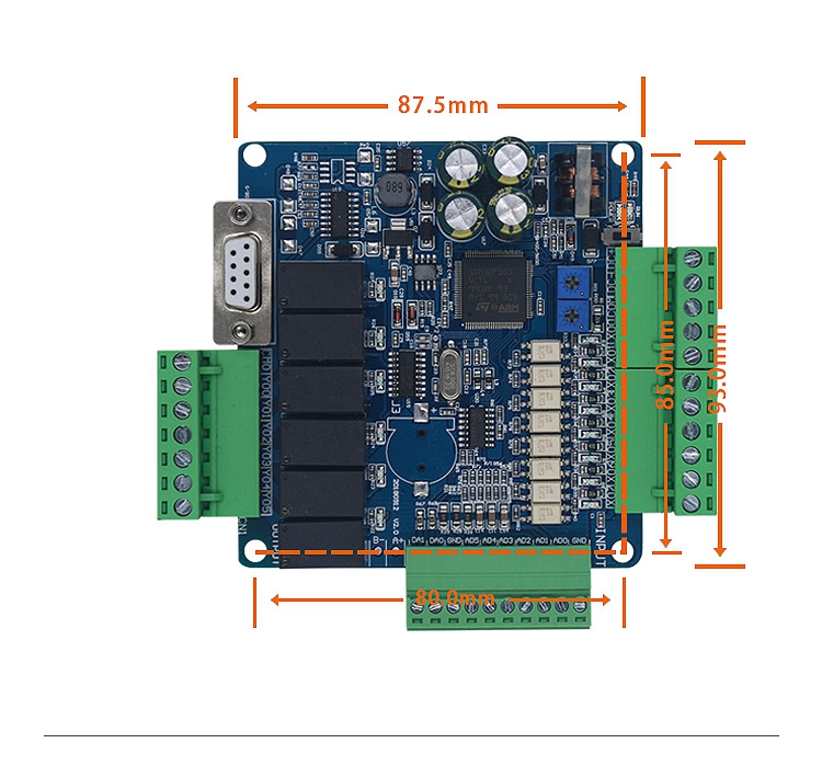 FX3U-14MR For Mitsubishi PLC Programmable Logic Controller Board w ...